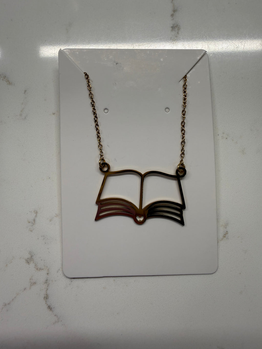 Bookish Necklace
